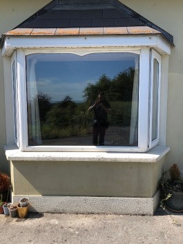 outside upvc after
